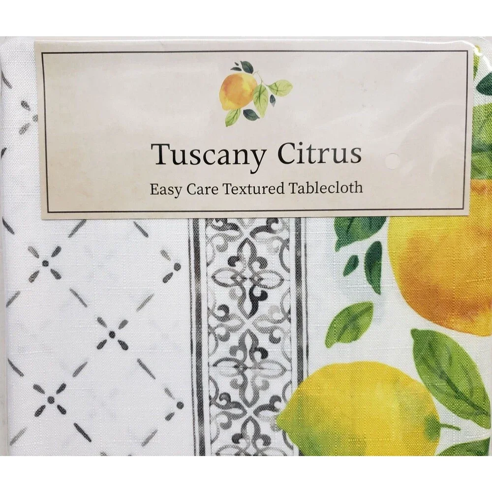 Printed Fabric Tablecloth 60